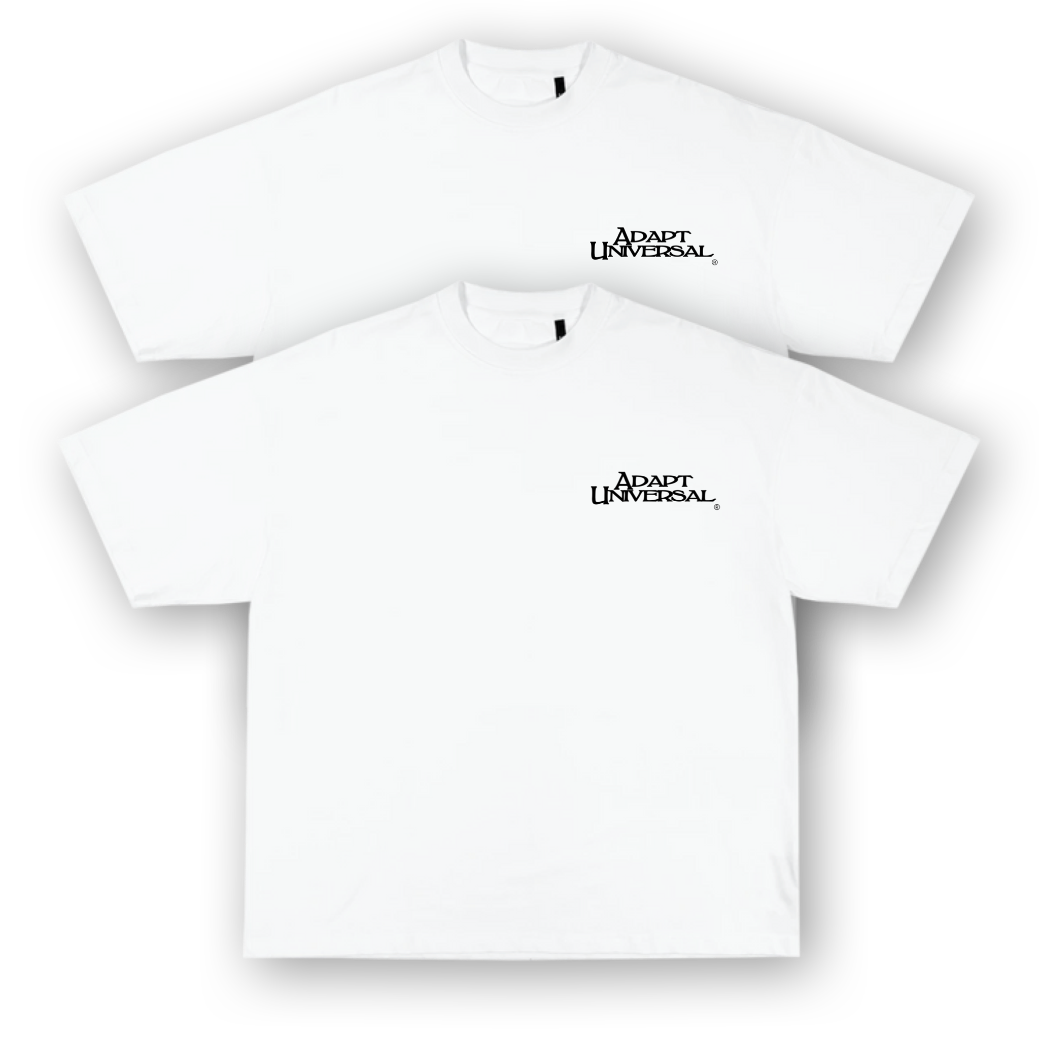 2pk Basic Chest Logo Tees
