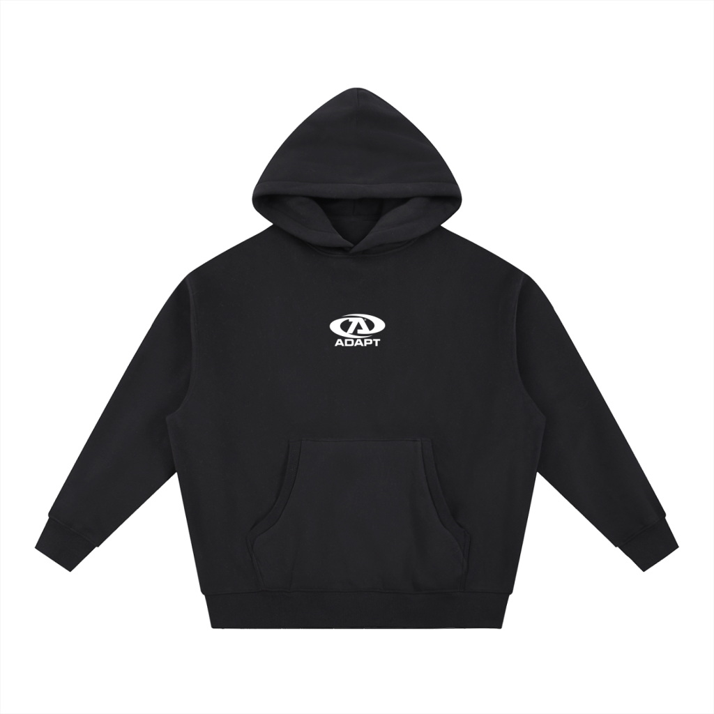 “O” Logo Hoodie Black
