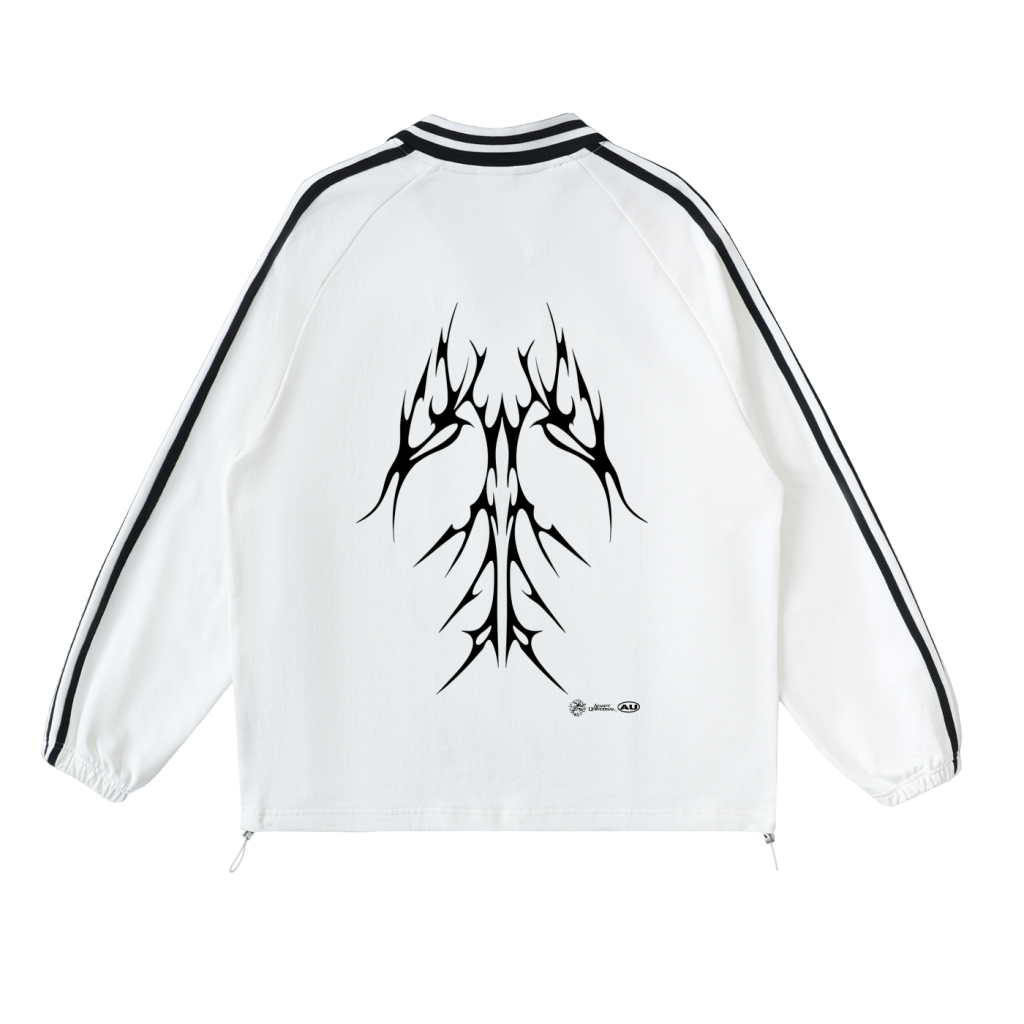 AU Soccer L/S White
