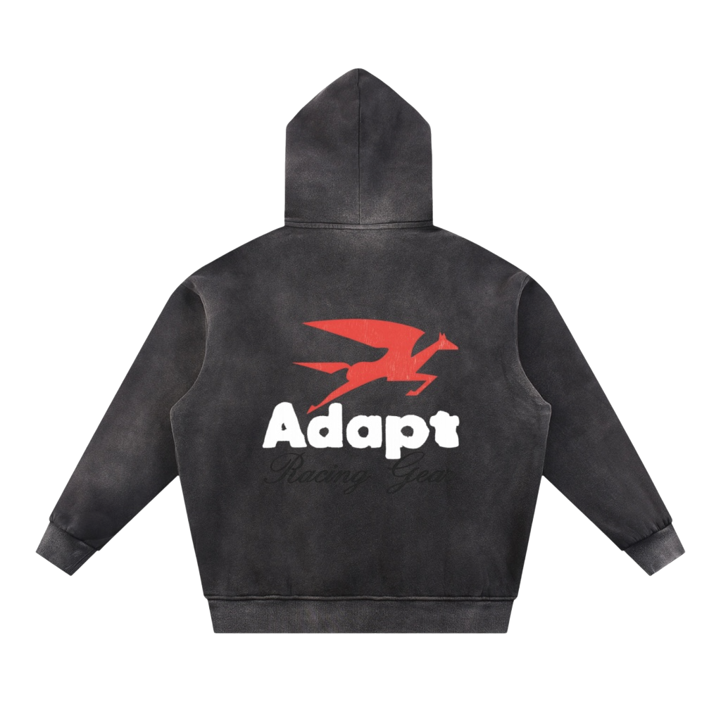 AU Racing Taped Hoodie Black