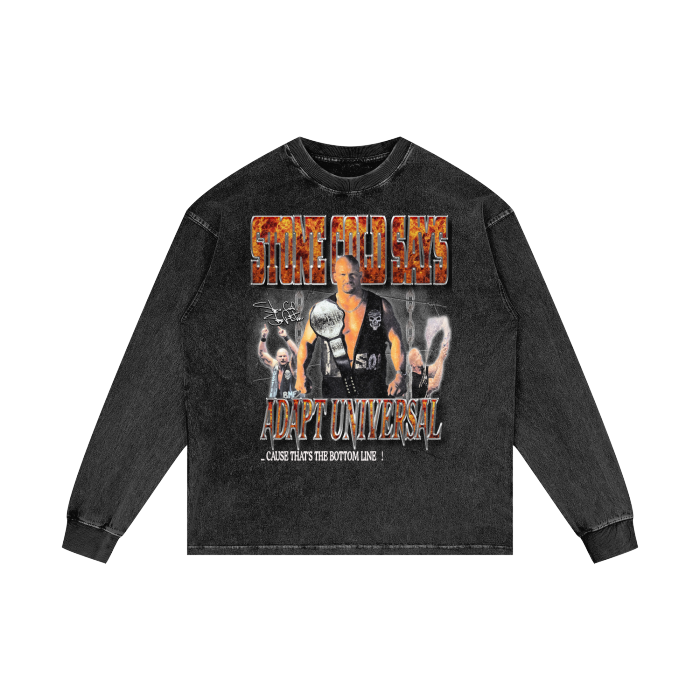 Stone Cold Acid Washed L/S