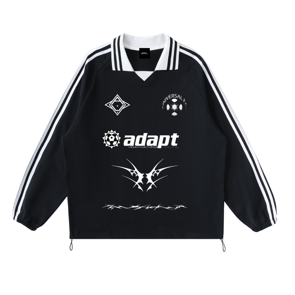 AU Soccer L/S Black