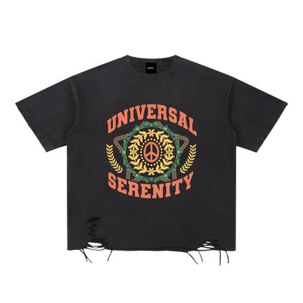 Universal Serenity Distressed Tee