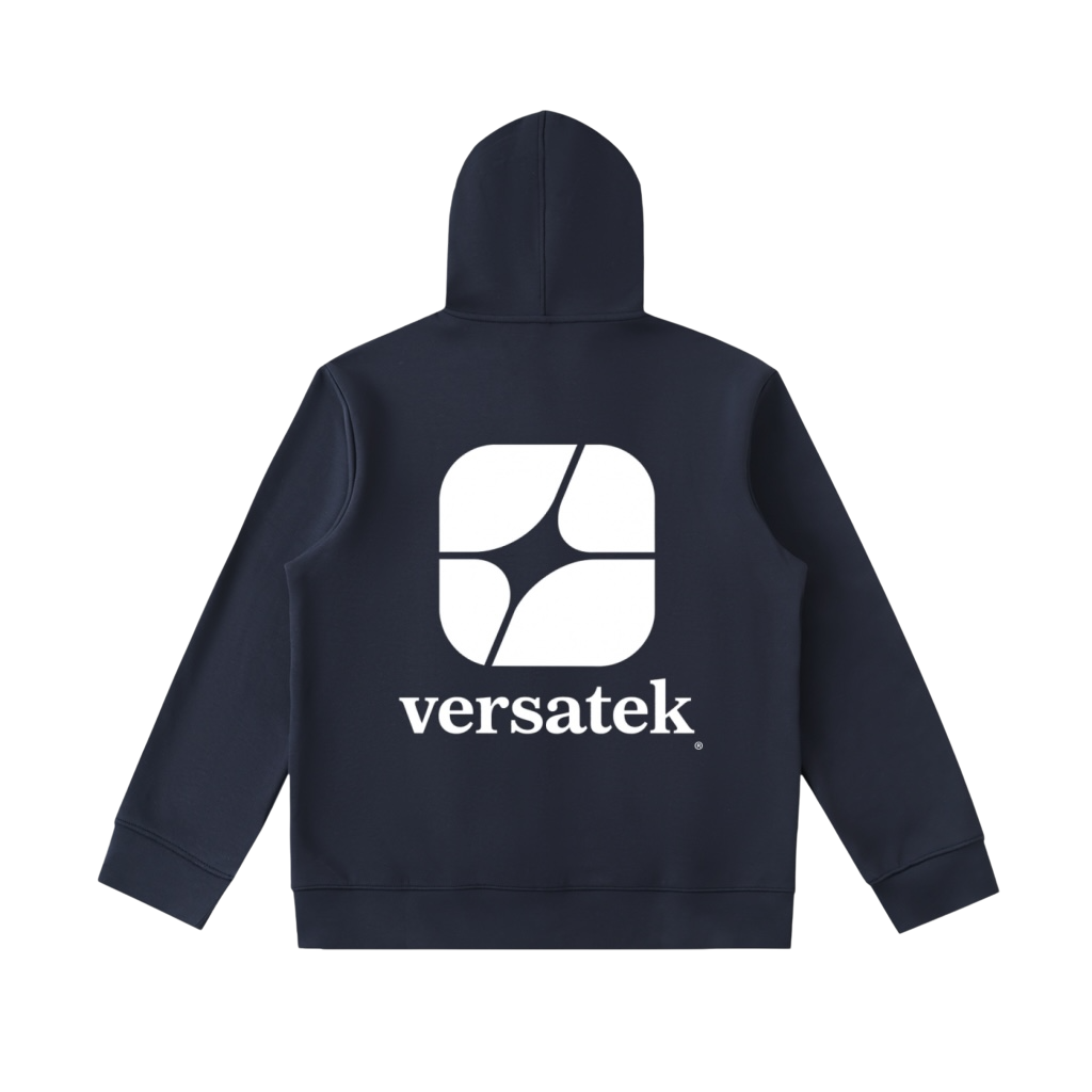 versatek® High Neck Hoodie Trench Blue