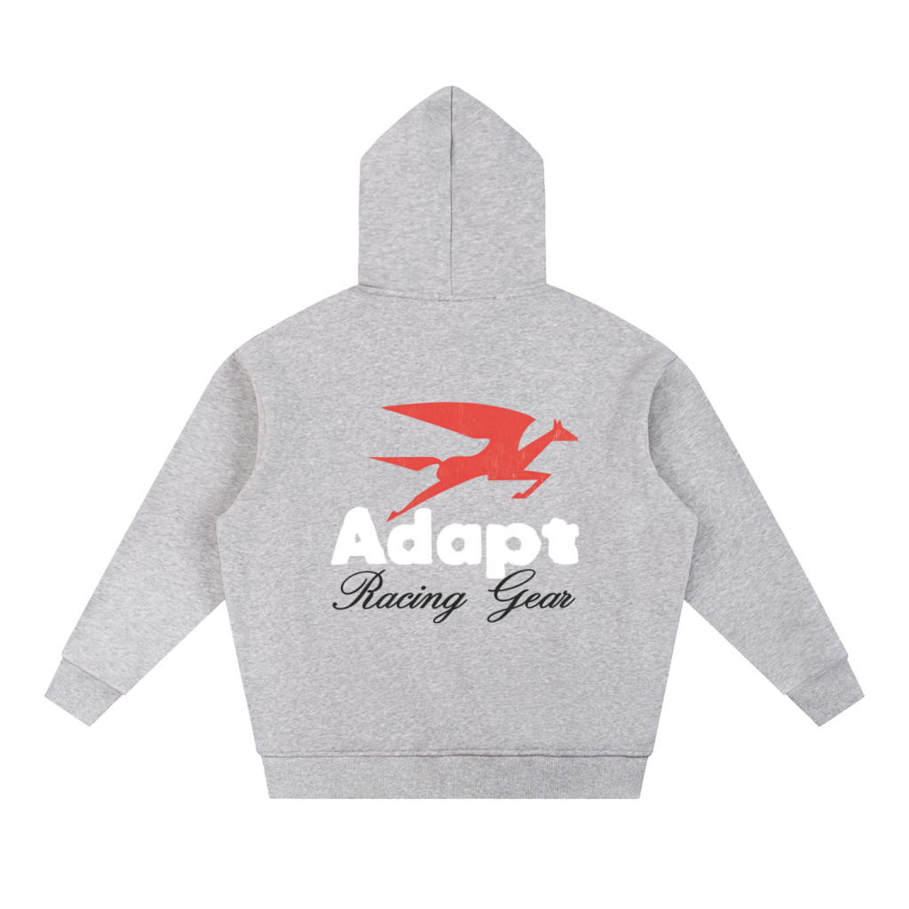 AU Racing Taped Hoodie Gray