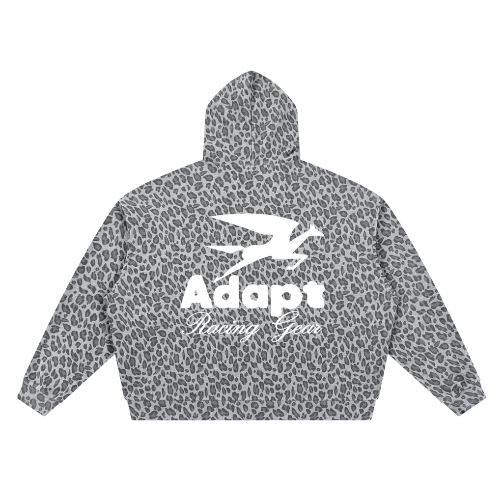 Leopard Print Pegasus Zip-Up